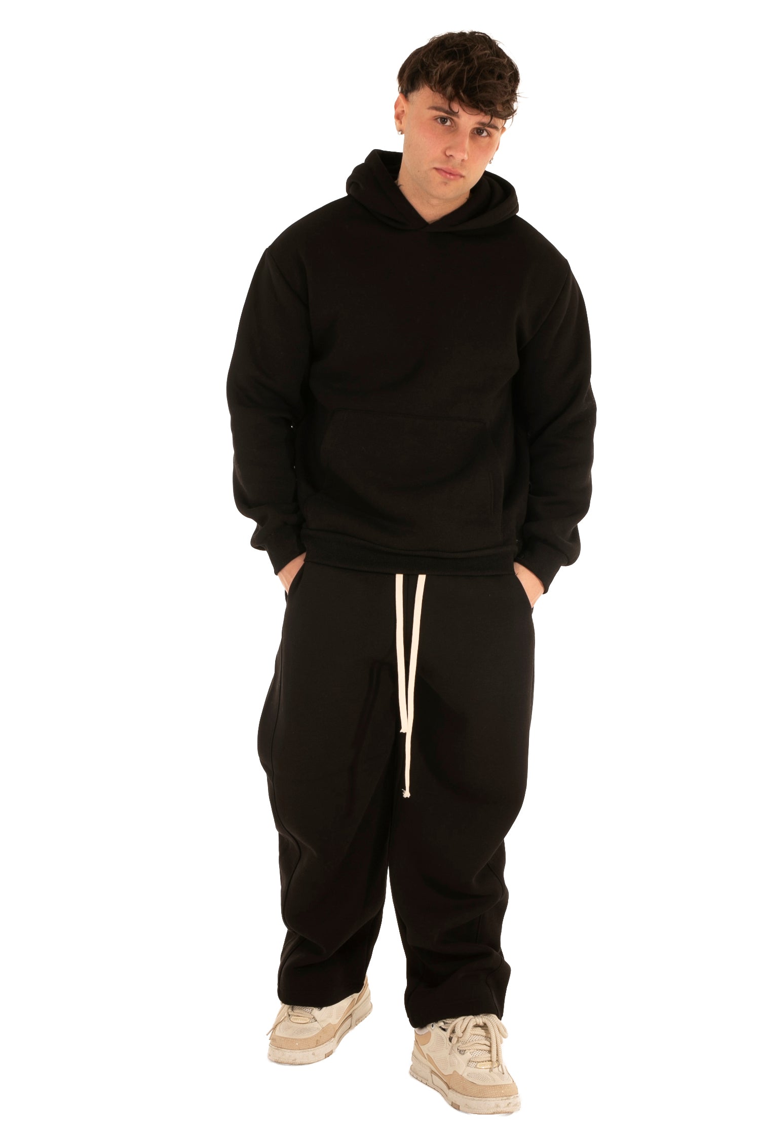 Coordinato tuta F097 black