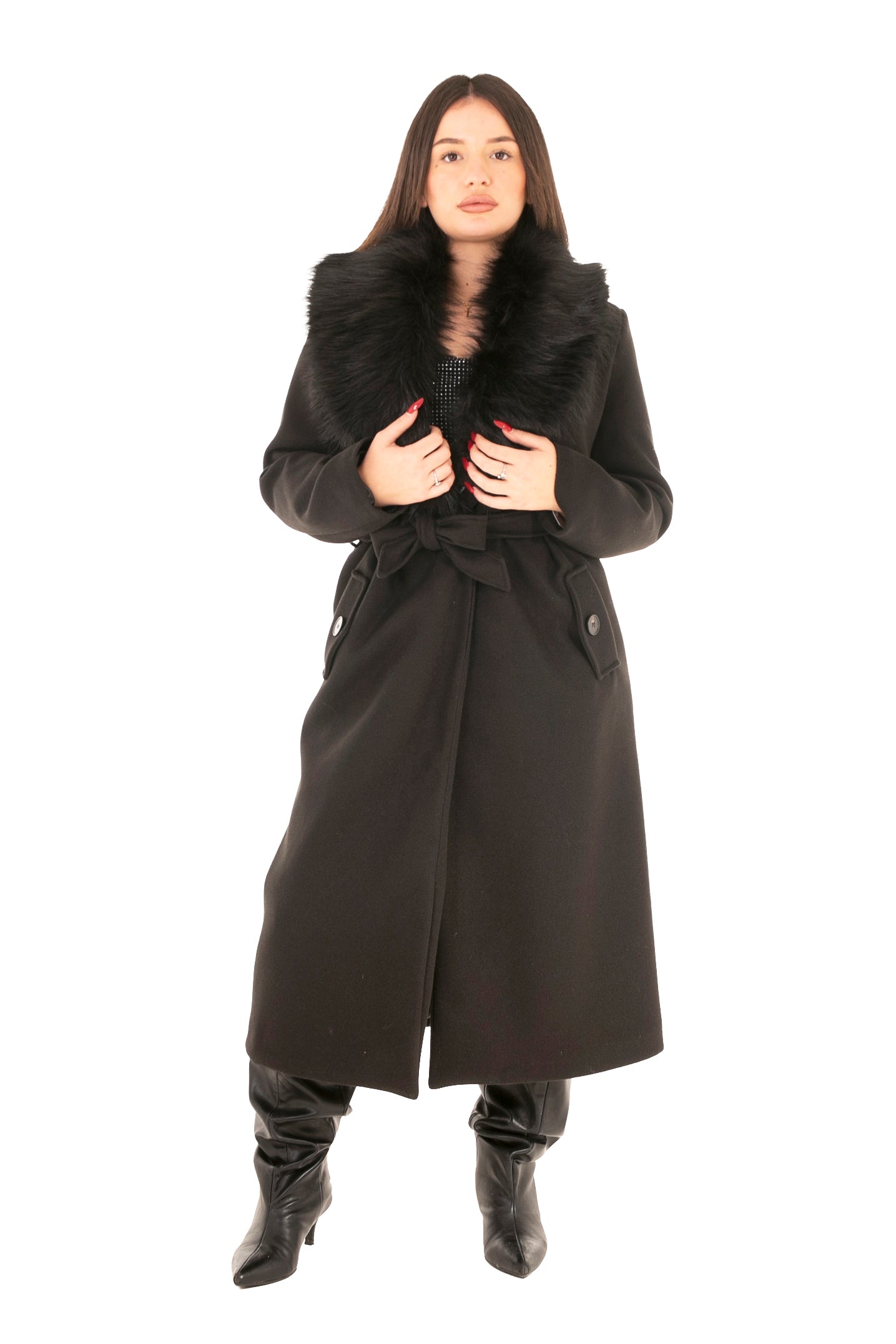 Cappotto glamour black