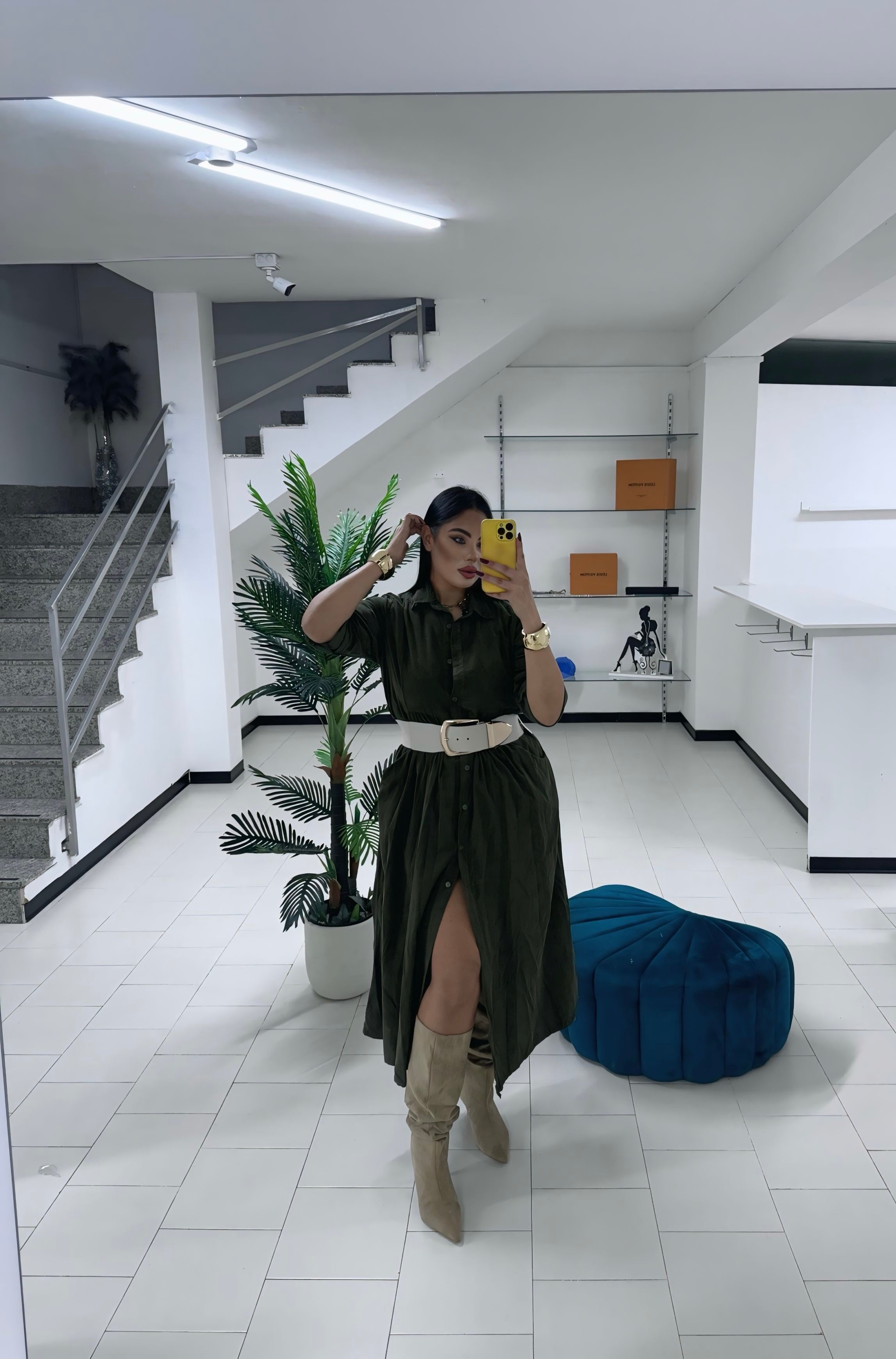 Abito miriamy verde militare