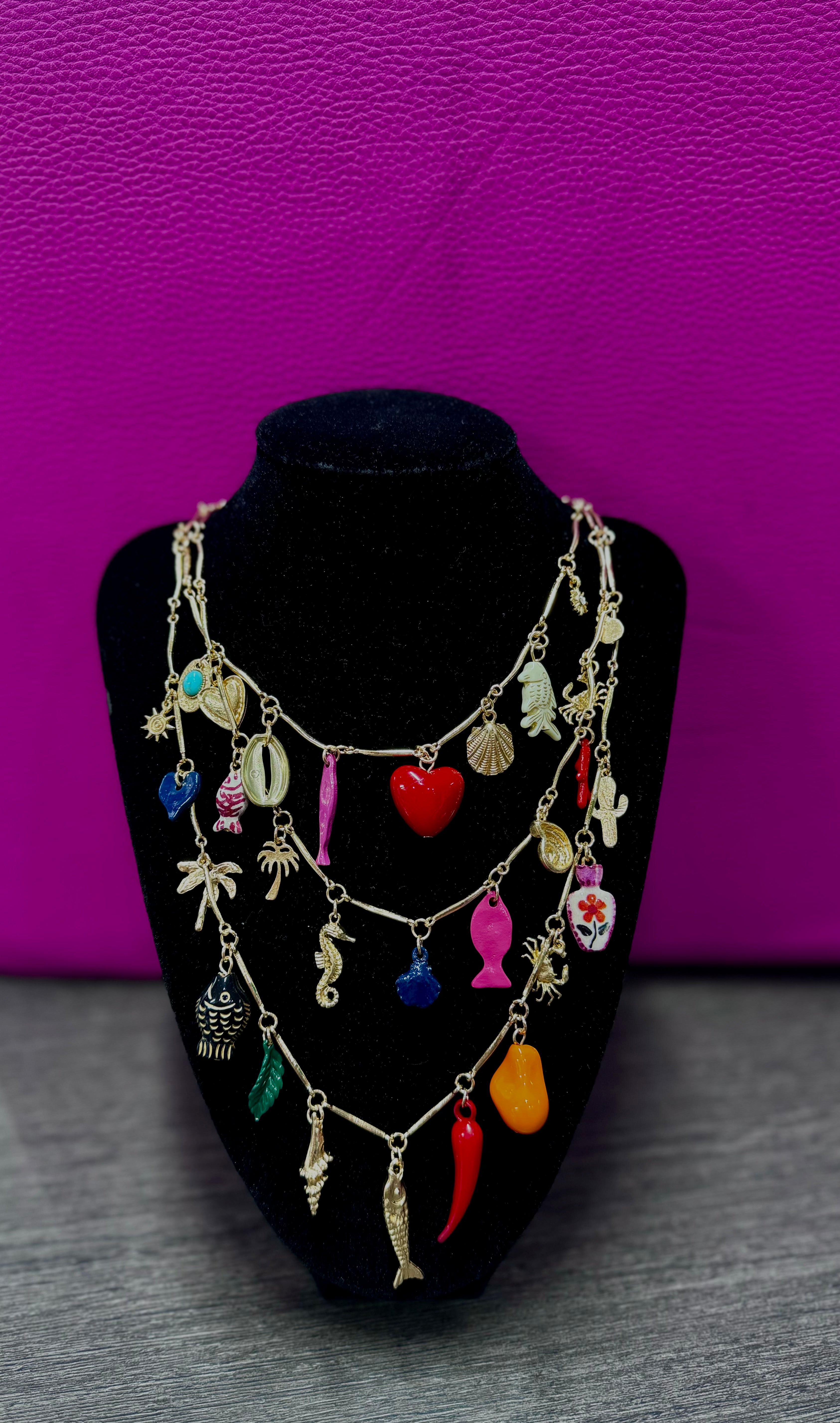 Collana multiaccessori