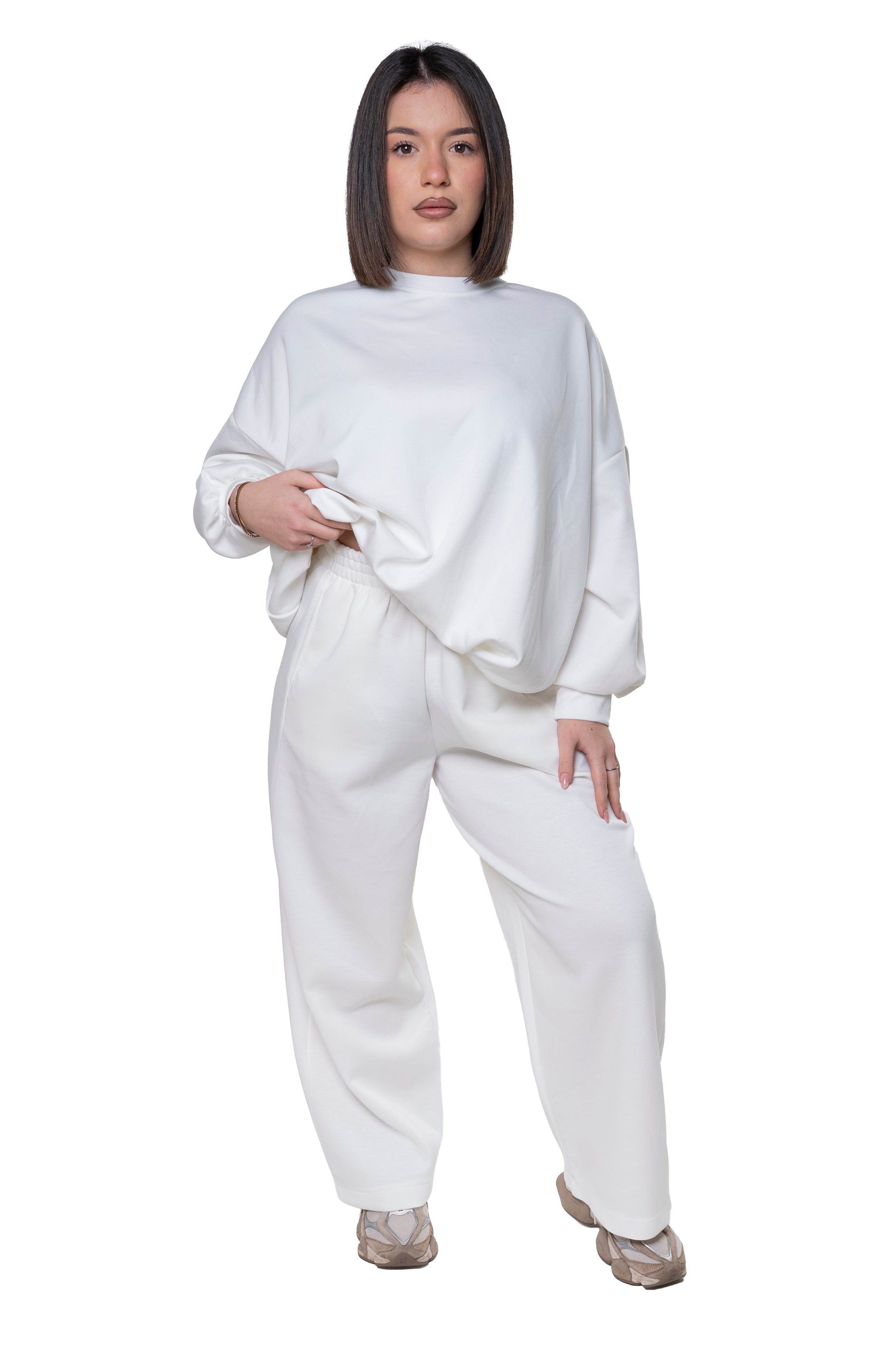 Coordinato tuta jasmine white