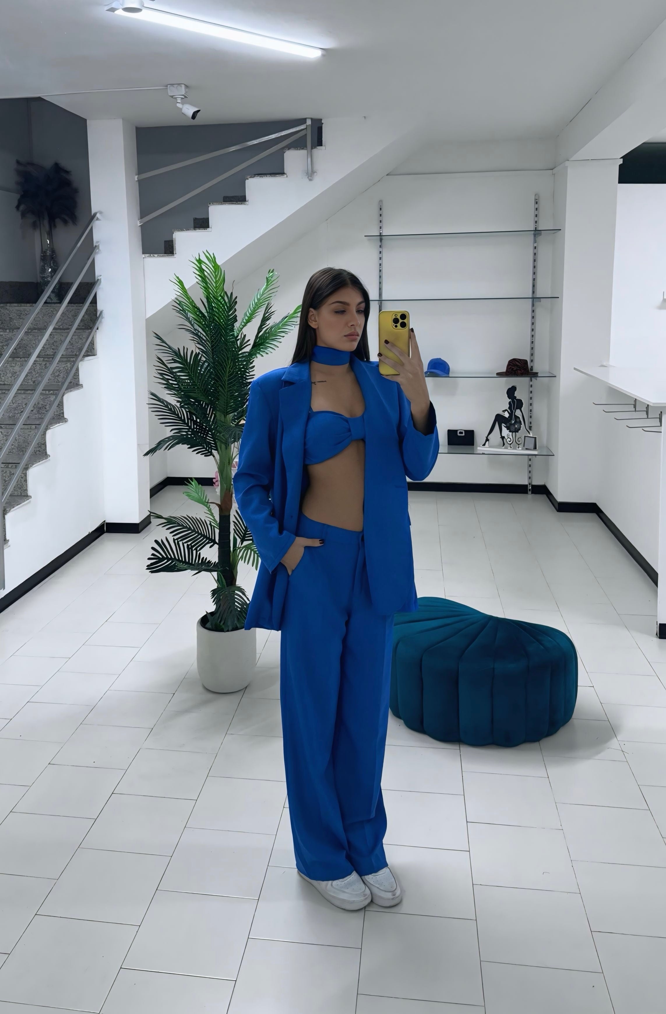 Tailleur miris blue