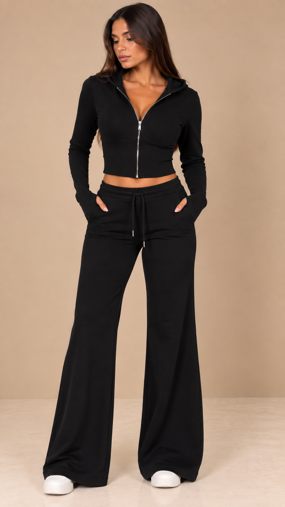 Completo Sporty Chic nero