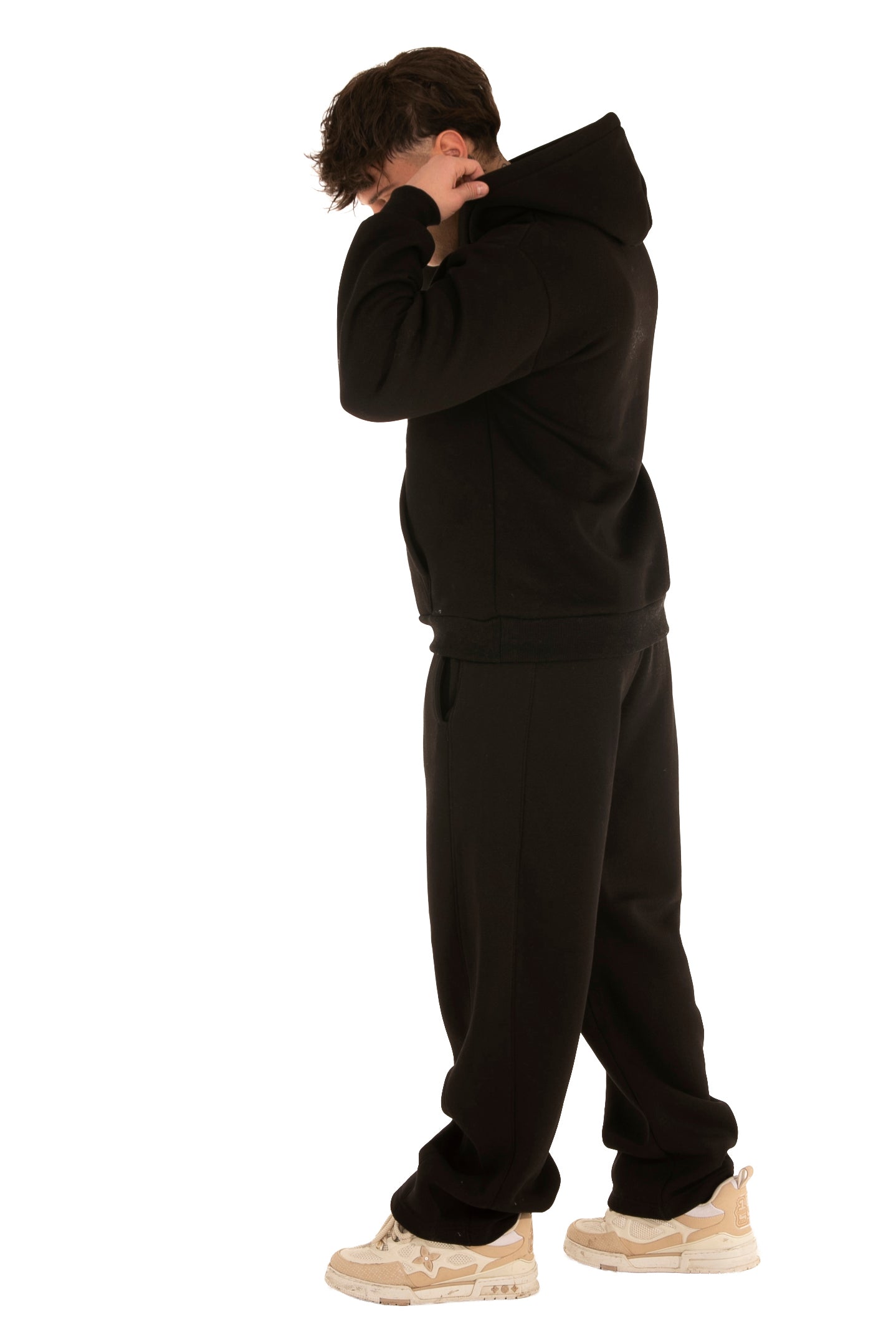 Coordinato tuta F097 black