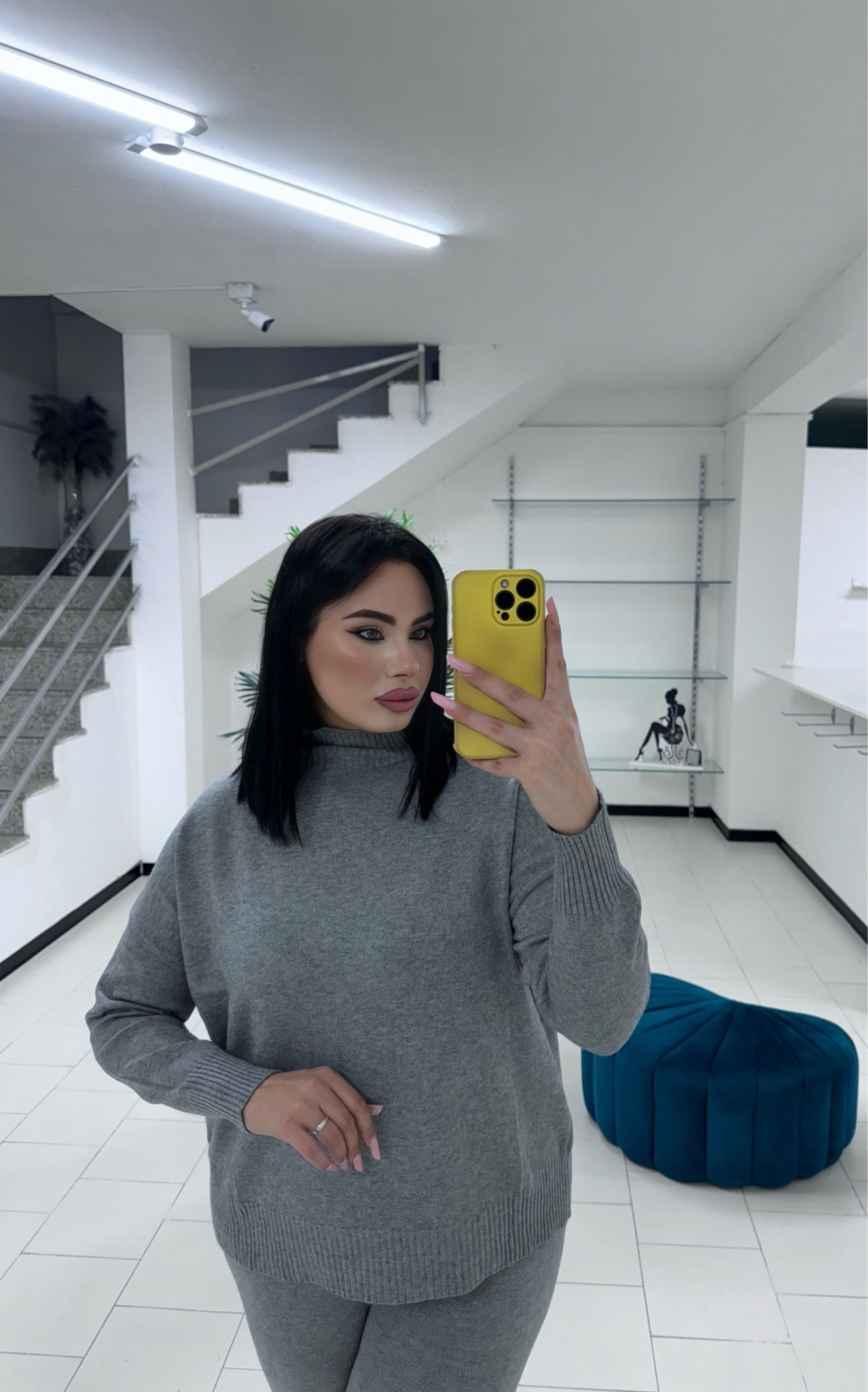 Coordinato lana rasata 261