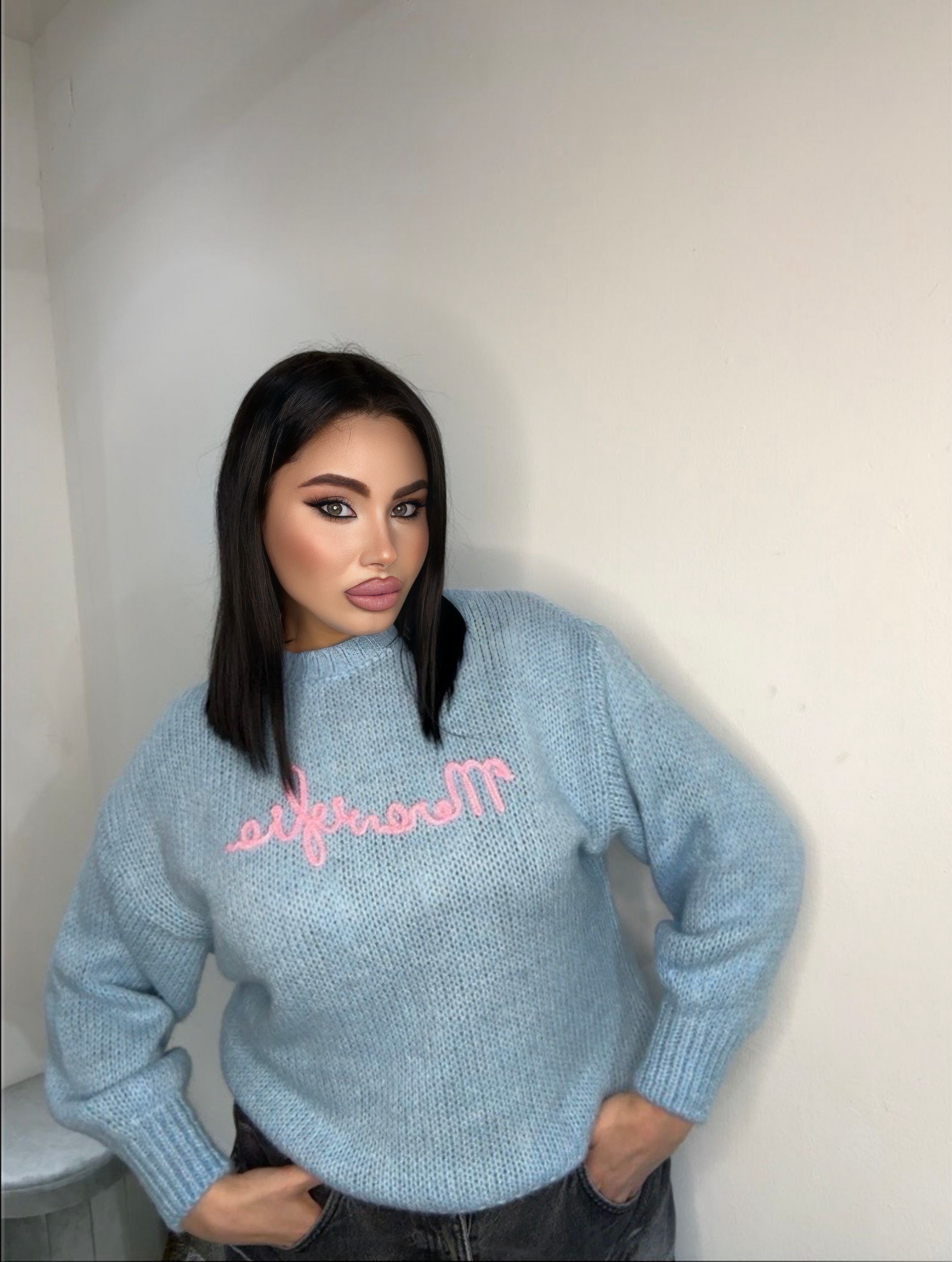 Maglioncino 3176 azzurro