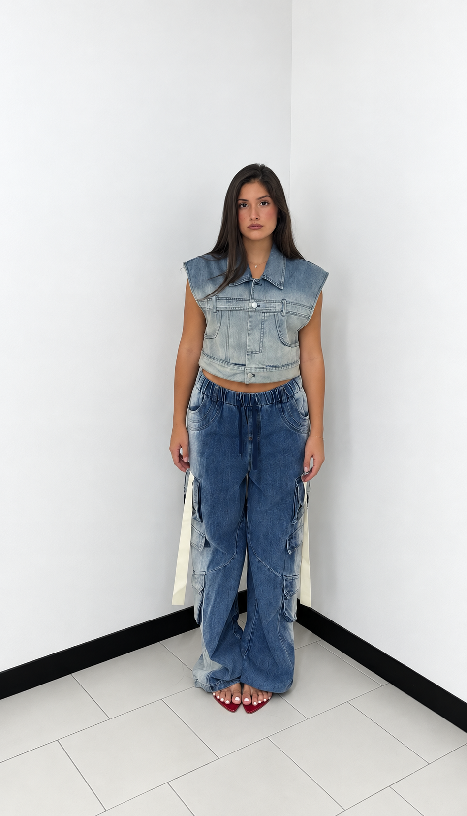 Completo Denim Street Style Blue