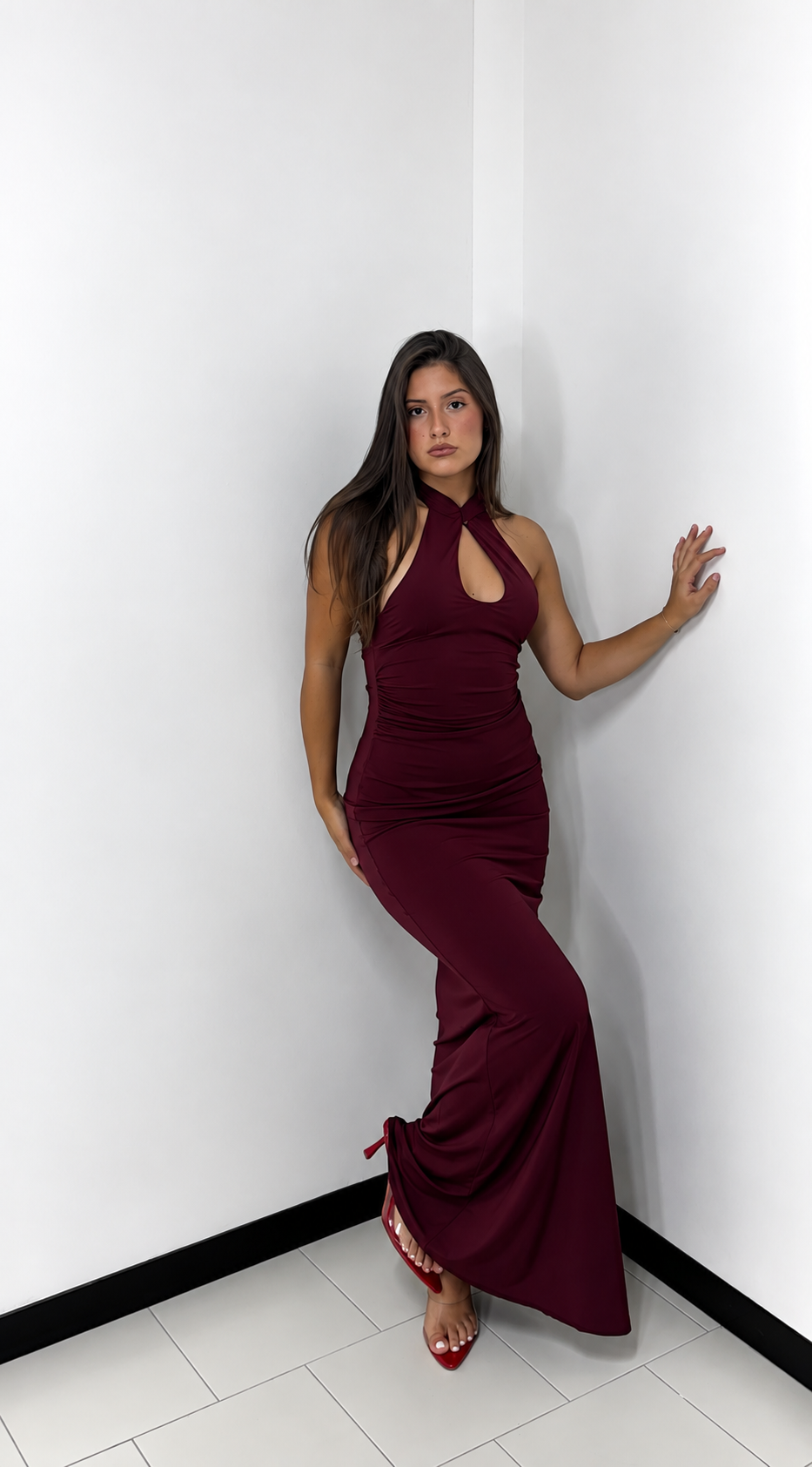 Abito bordeaux muse