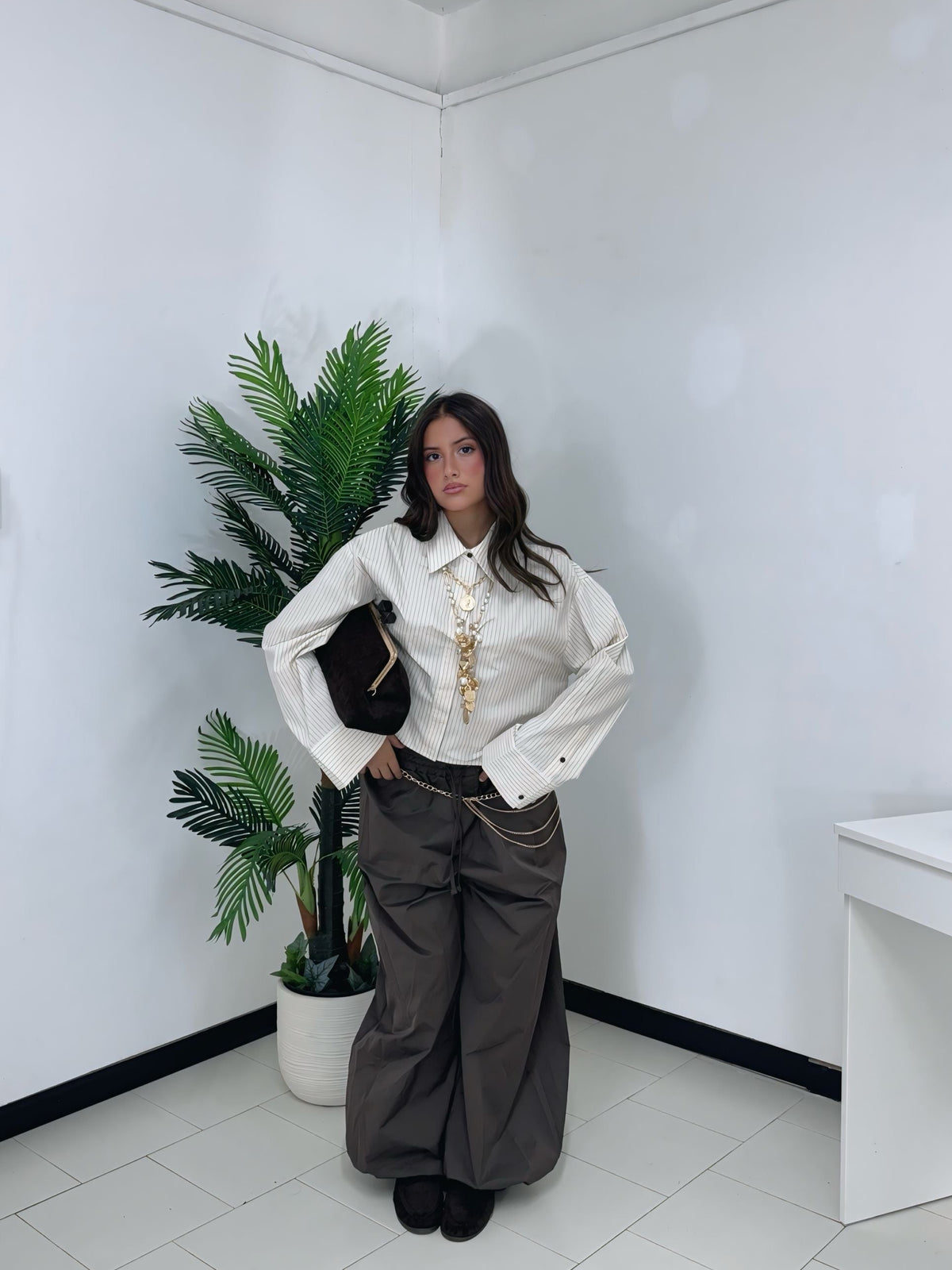 Camicia Lumina Pinstripe