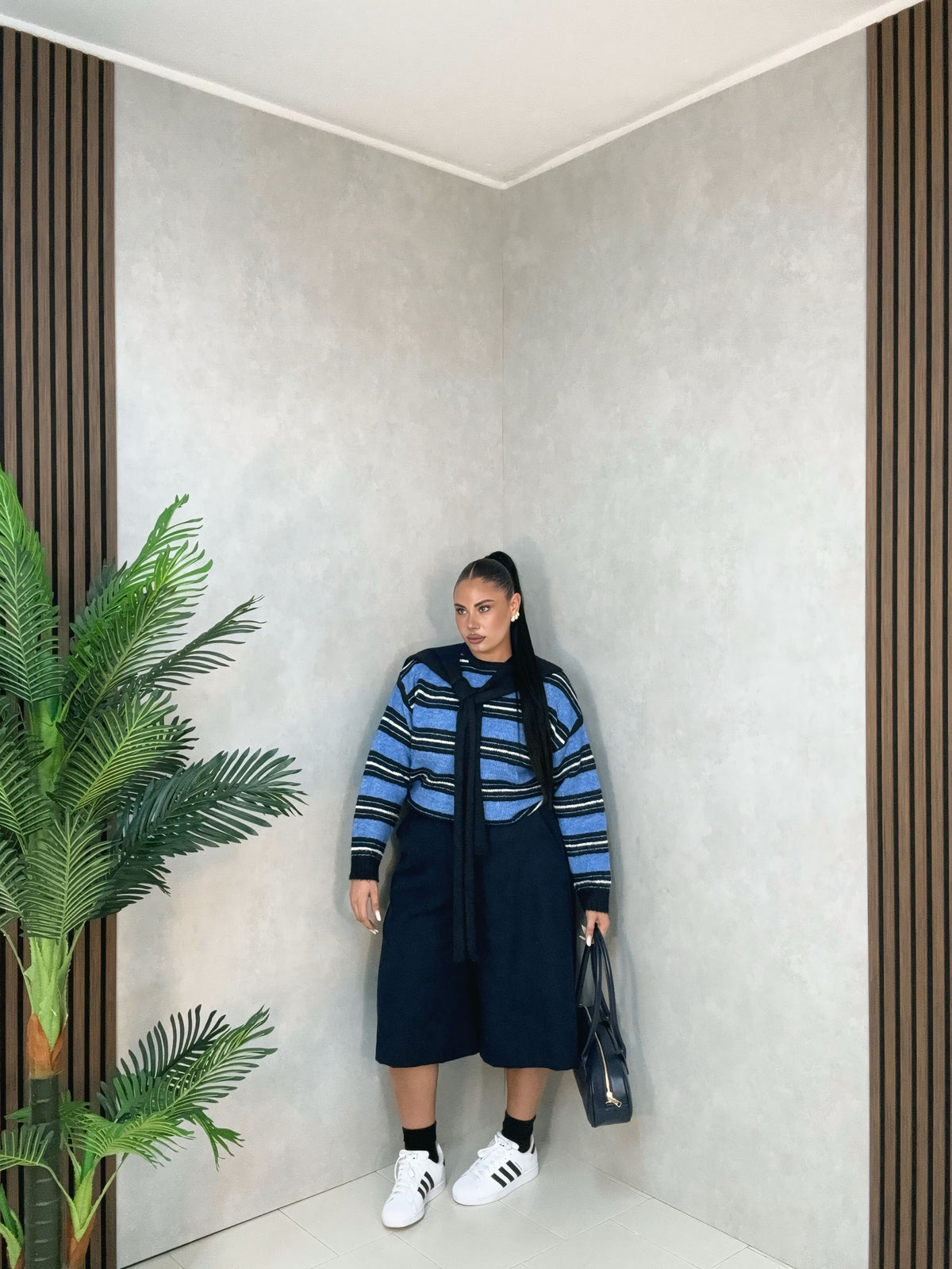 Bermuda Curvy Midnight Chic