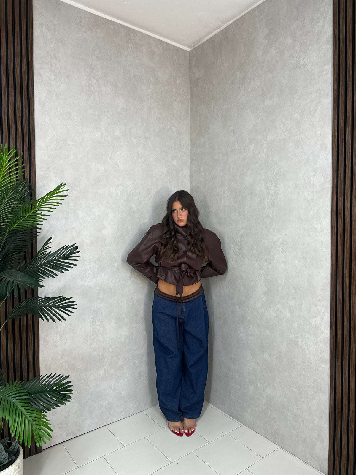Completo Denim & Leather Chic