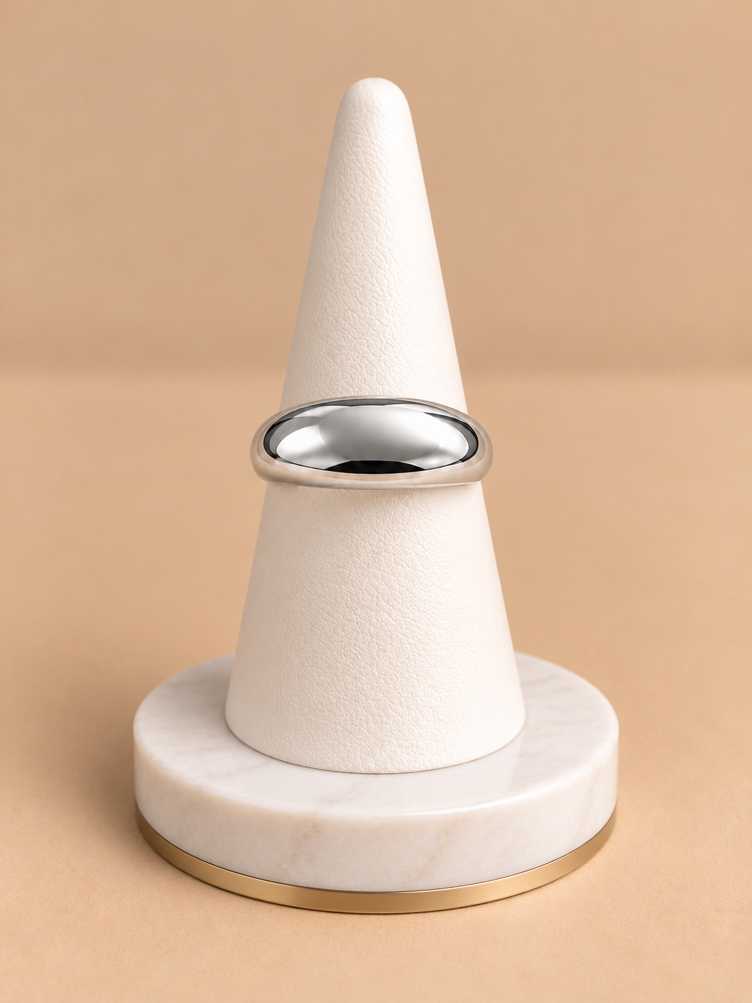 Anello Minimal Ovale in Argento