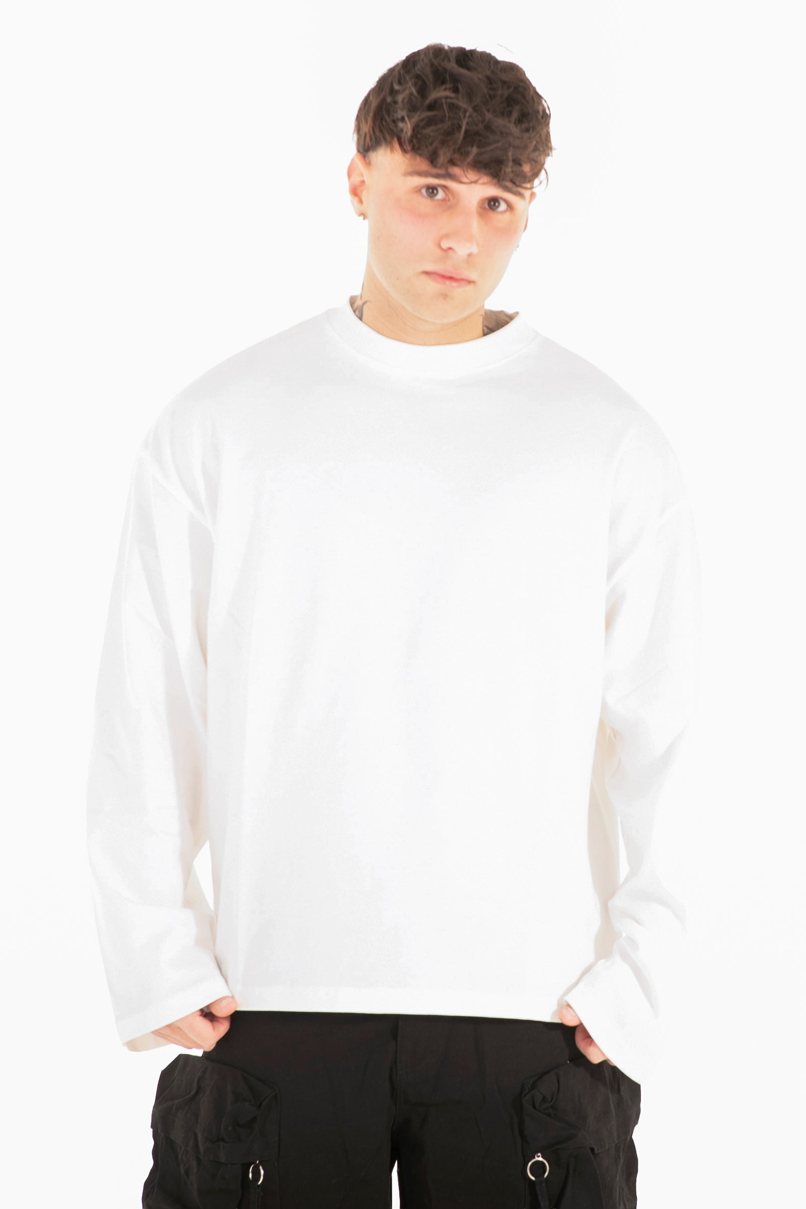 Maglia oversize white