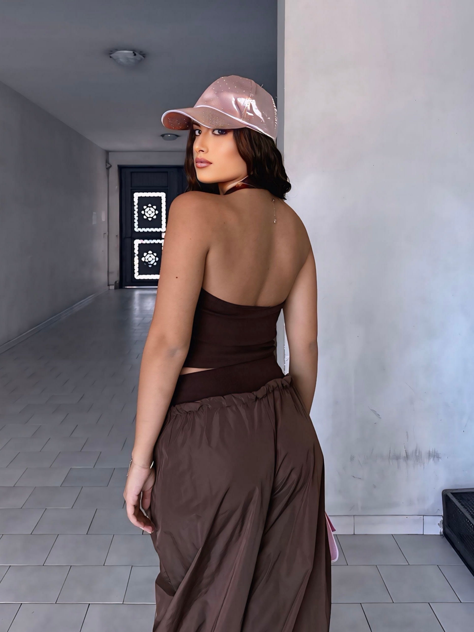 Coordinato nives marrone