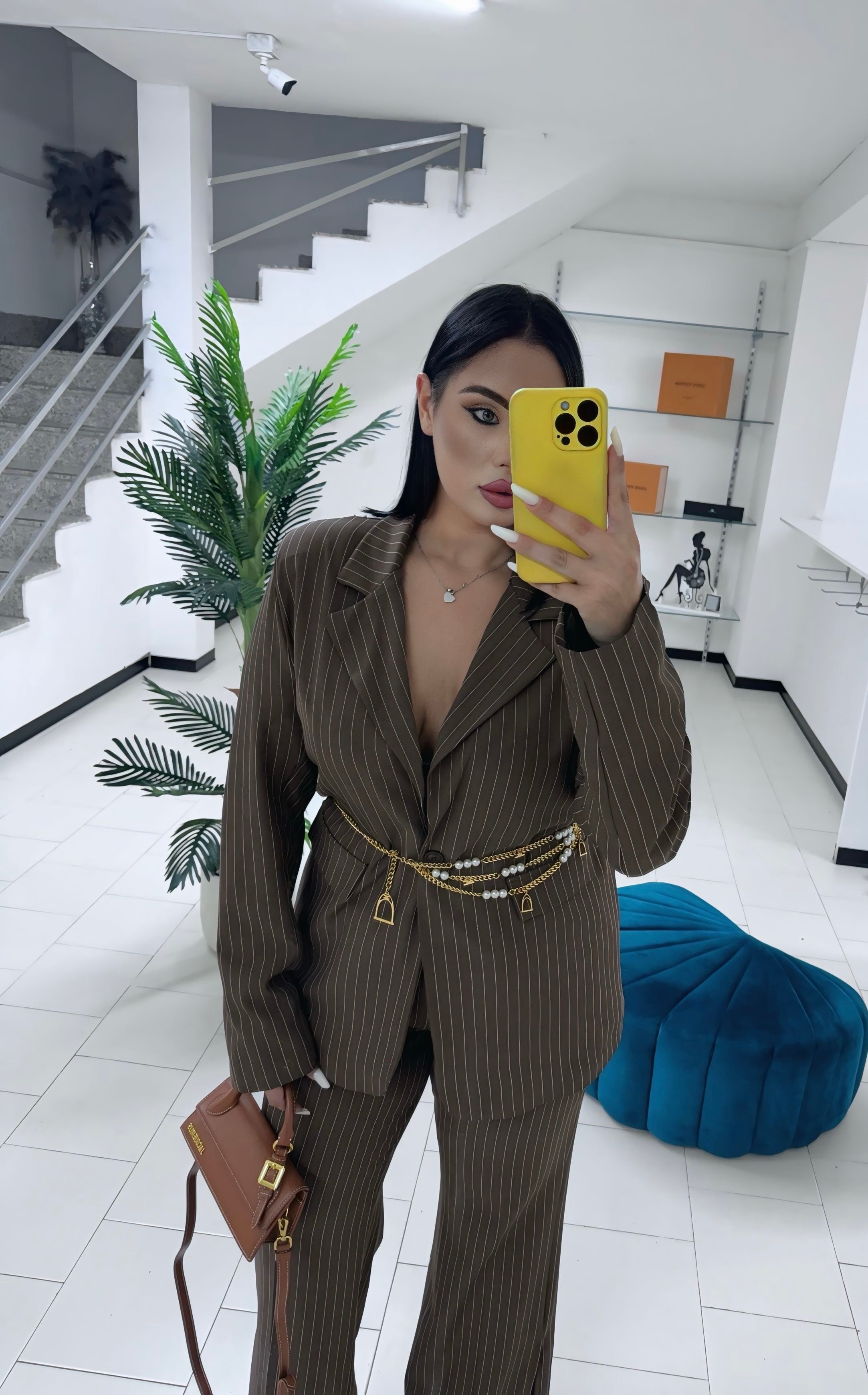 Tailleur curvy gessy